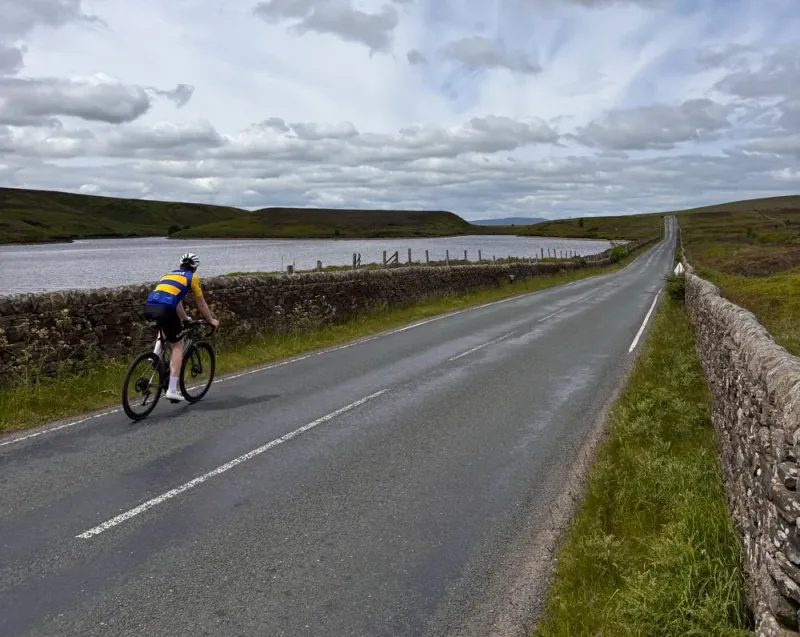 A quiet road above Halifax where the Imps ride