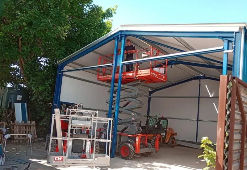 An SKL construction site